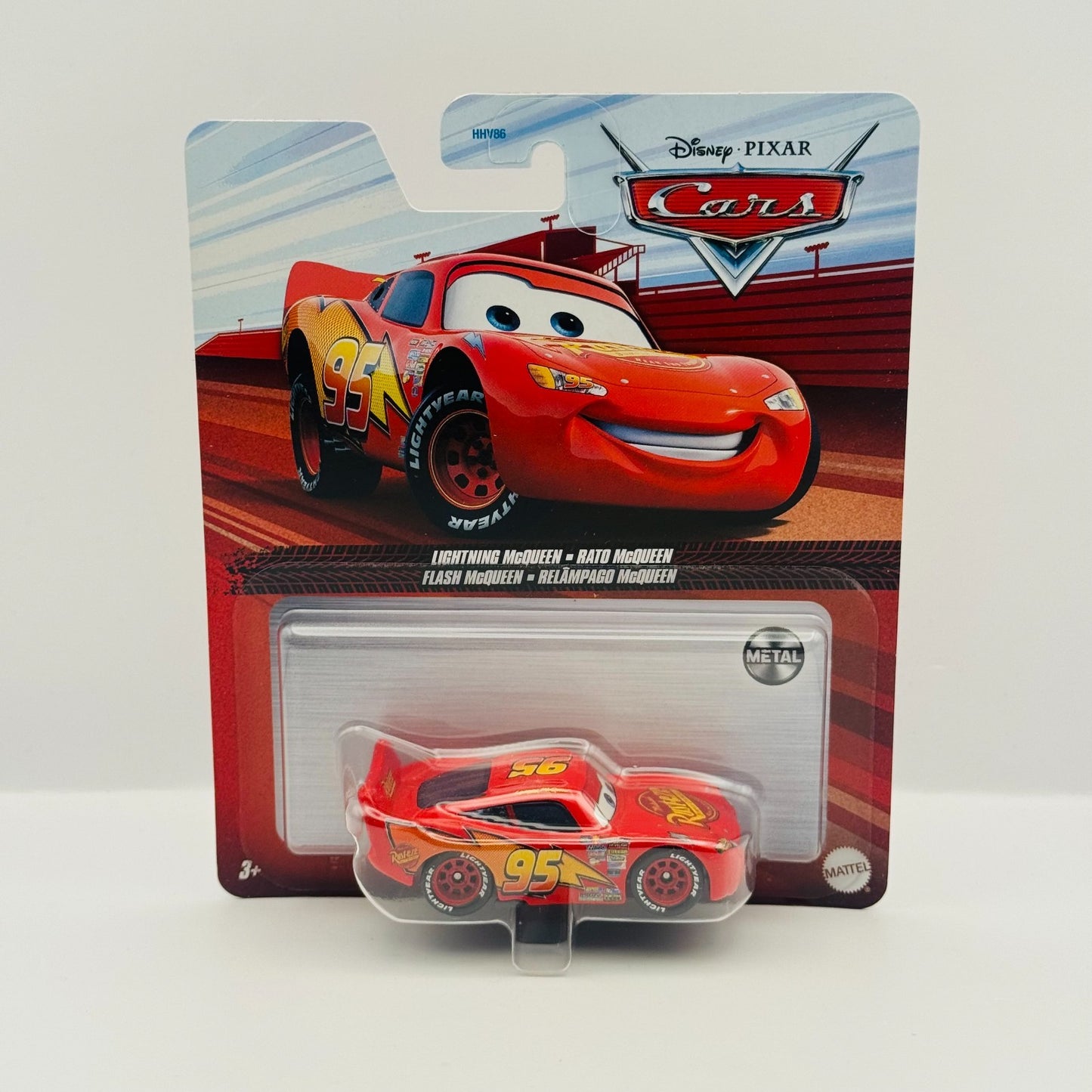Disney Pixar Cars - CARS 1 RUSTEZE LIGHTNING MCQUEEN 2022 - 1:55 Diecast