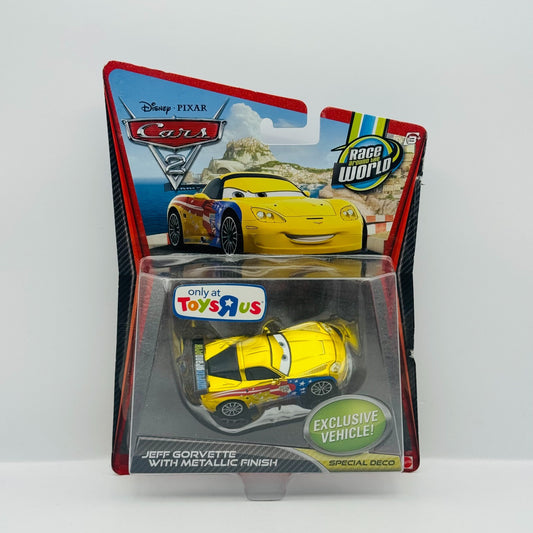 Disney Pixar Cars - JEFF GORVETTE WITH METALLIC FINISH 2011 - 1:55 Diecast
