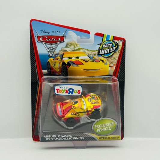 Disney Pixar Cars - MIGUEL CAMINO WITH METALLIC FINISH TOYS R US - 1:55 Diecast