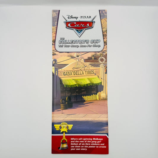 Disney Pixar Cars - THE COLLECTOR'S CUP EXCLUSIVE 1:55 SCALE DIECAST POSTER 2014
