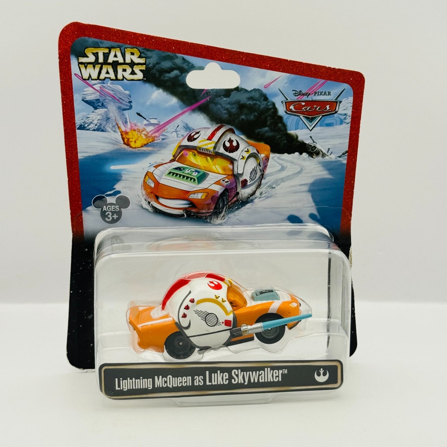 Disney Pixar Cars - STAR WARS LIGHTNING MCQUEEN AS LUKE SKYWALKER - 1:55 Diecast