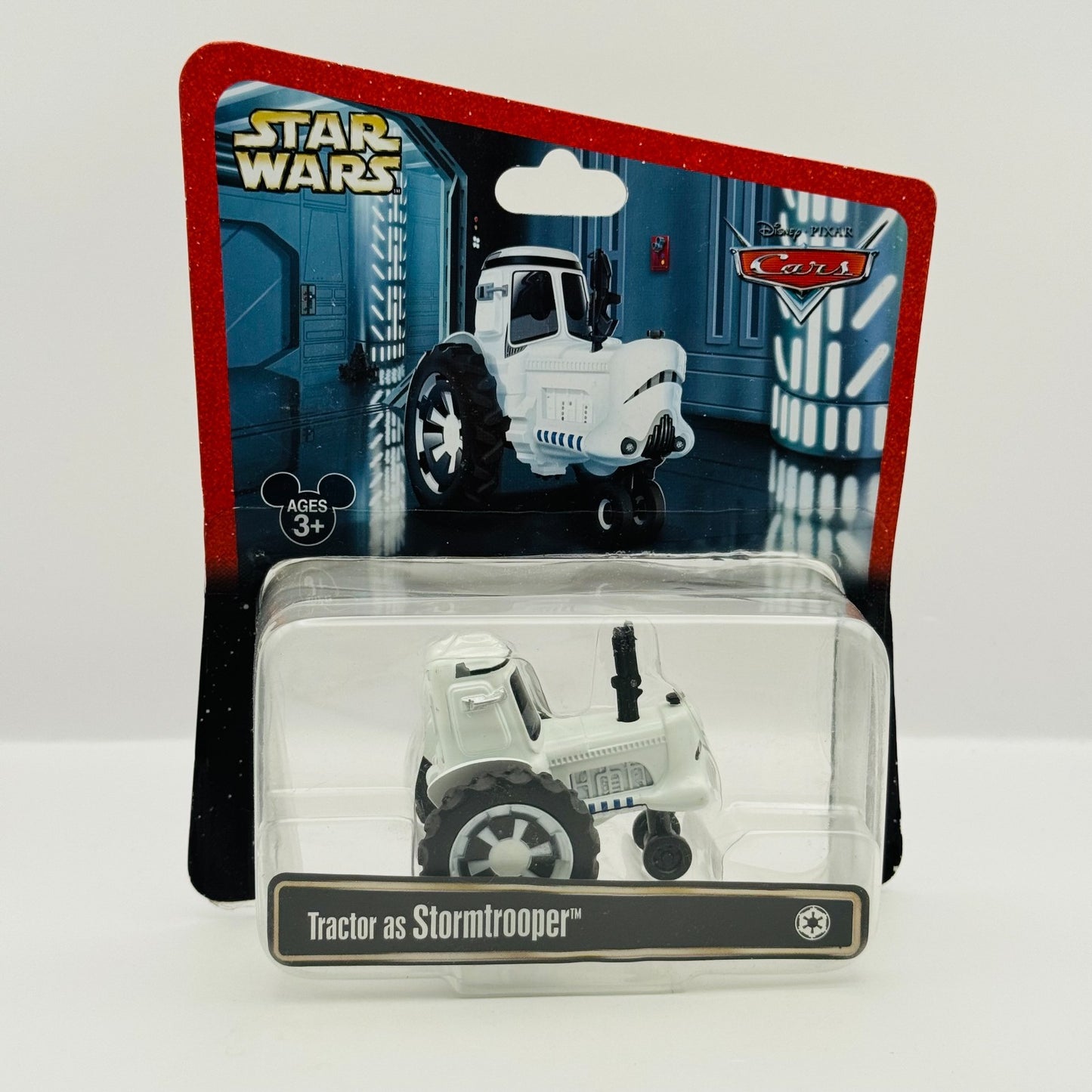 Disney Pixar Cars - STAR WARS TRACTOR AS STORMTROOPER - 1:55 Diecast