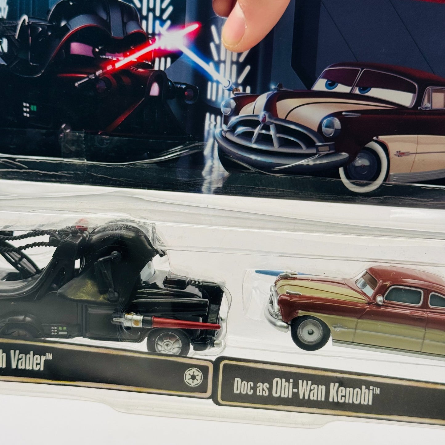 Disney Pixar Cars - STAR WARS MATER DARTH VADER DOC OBI-WAN KENOBI 1:55 Diecast