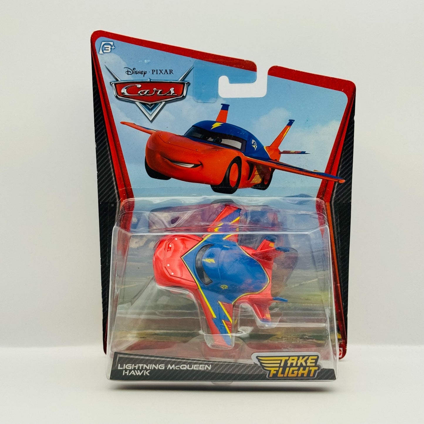 Disney Pixar Cars - MCQUEEN HAWK Air Mater Take Flight - 1:55 Diecast