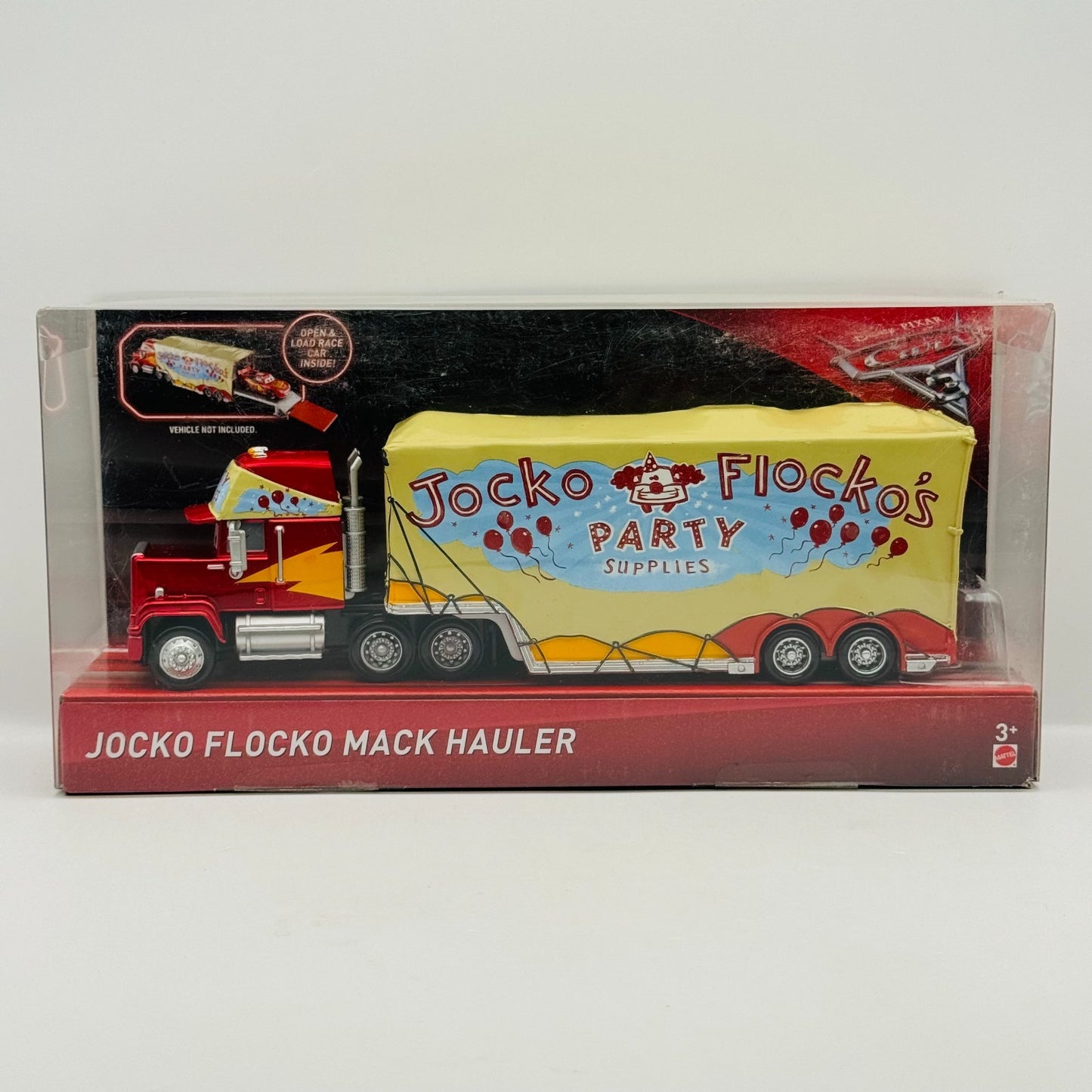 Disney Pixar Cars - JOCKO FLOCKO MACK HAULER Truck & Trailer - 1:55 Diecast