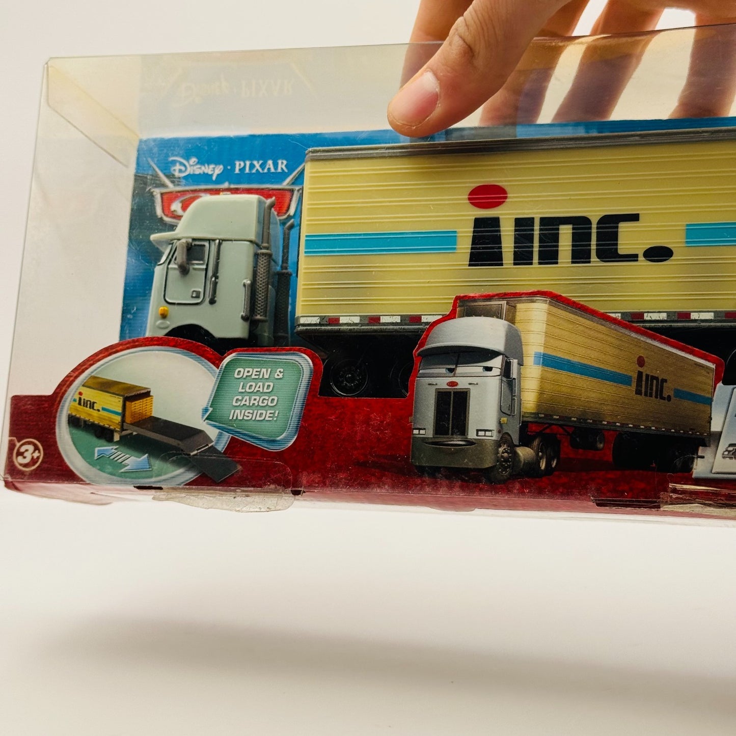 Disney Pixar Cars - CHET BOXXKARR BOXKAAR INC HAULER Truck 2010 - 1:55 Diecast