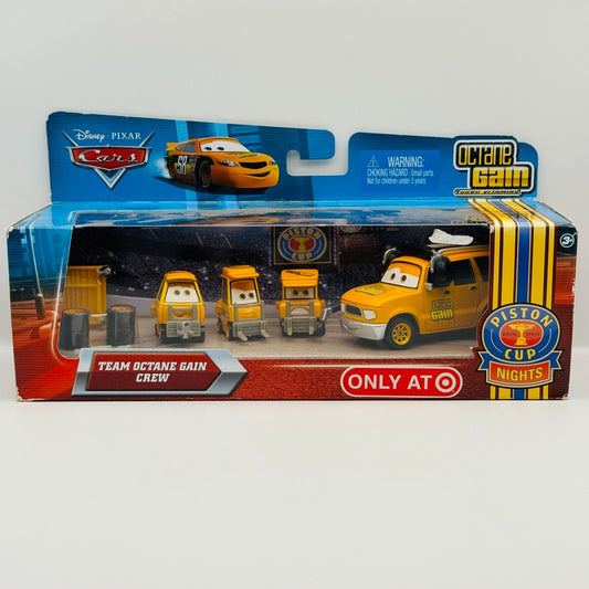 Disney Pixar Cars - TEAM OCTANE GAIN CREW CHIEF & 3 PITTYS PIT CREW 1:55 Diecast
