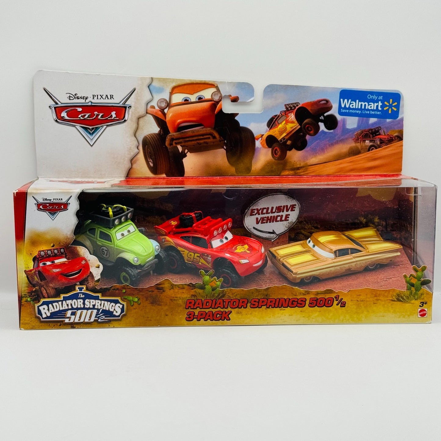 Disney Pixar Cars RADIATOR SPRINGS 500 1/2 3-PK STANLEY DAYS RAMONE 1:55 Diecast