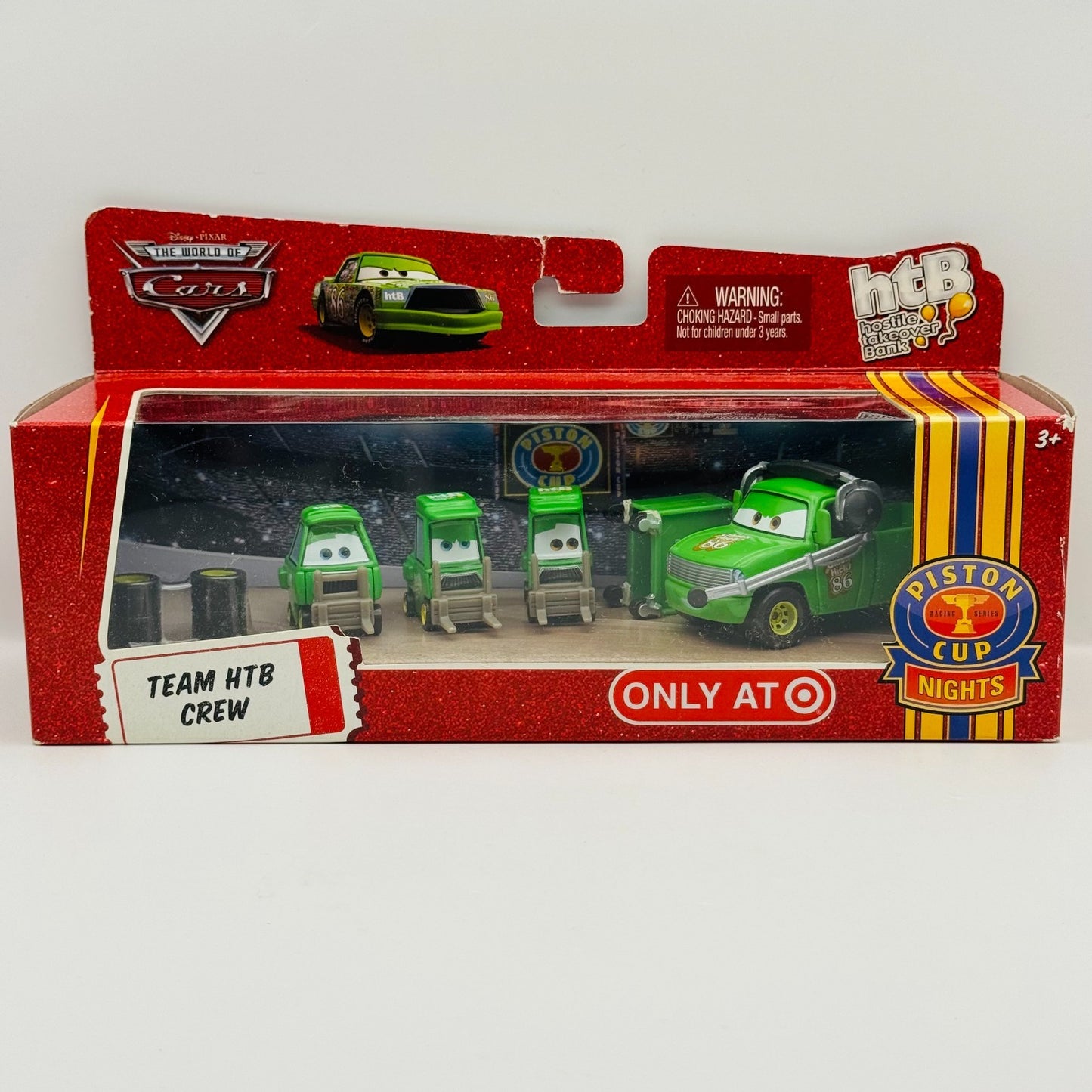 Disney Pixar Cars - CHICK HICKS TEAM HTB CREW CHIEF PITTYS PIT CREW 1:55 Diecast
