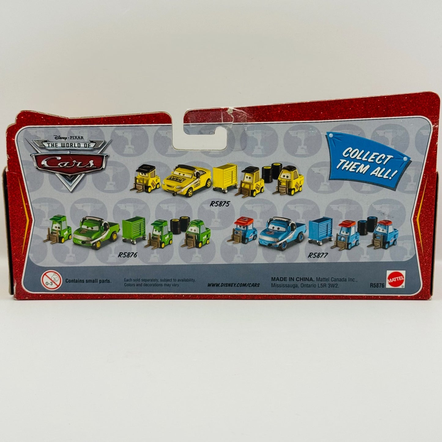 Disney Pixar Cars - CHICK HICKS TEAM HTB CREW CHIEF PITTYS PIT CREW 1:55 Diecast