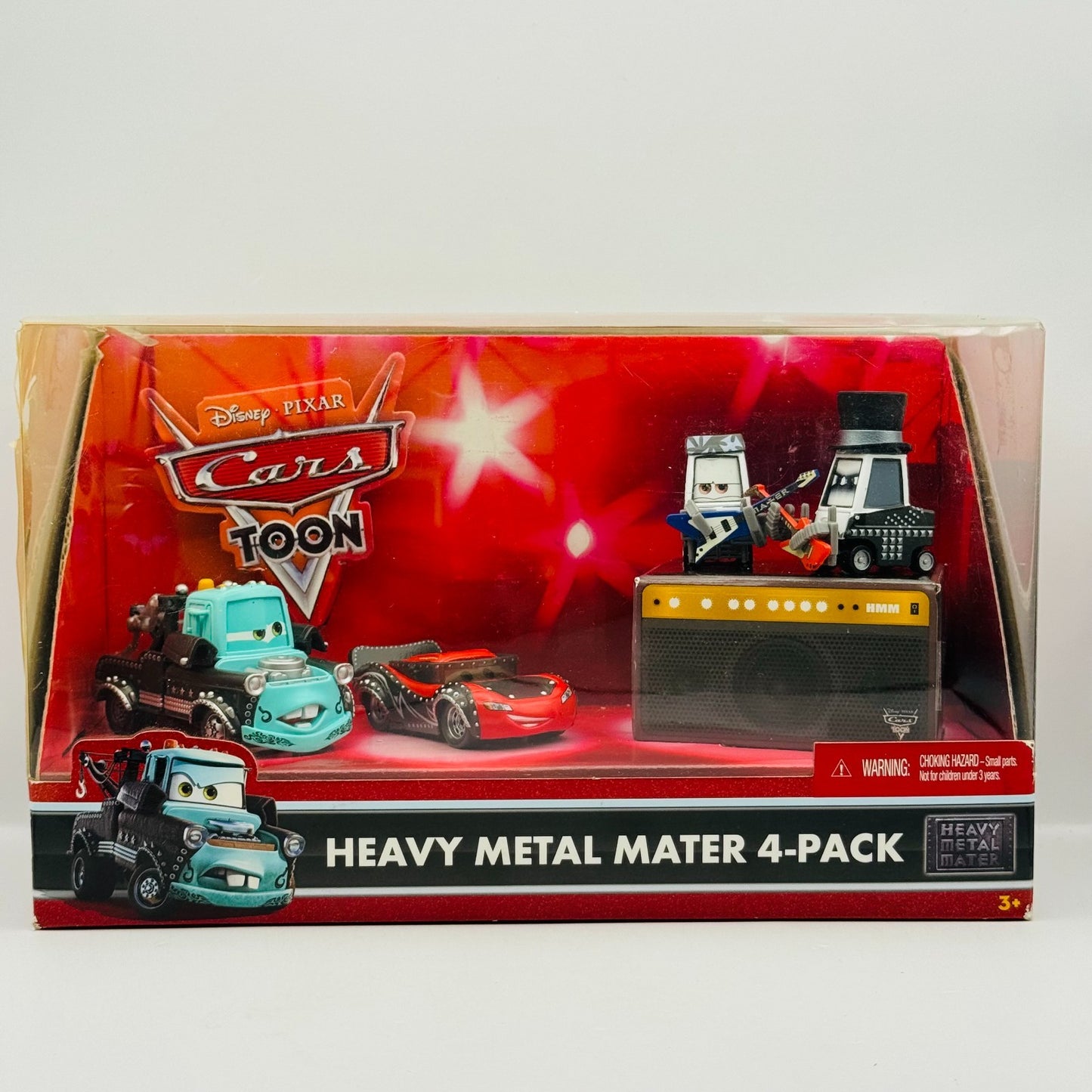 Disney Pixar Cars Toon - HEAVY METAL MATER 4-PK Heavy Metal Mater - 1:55 Diecast
