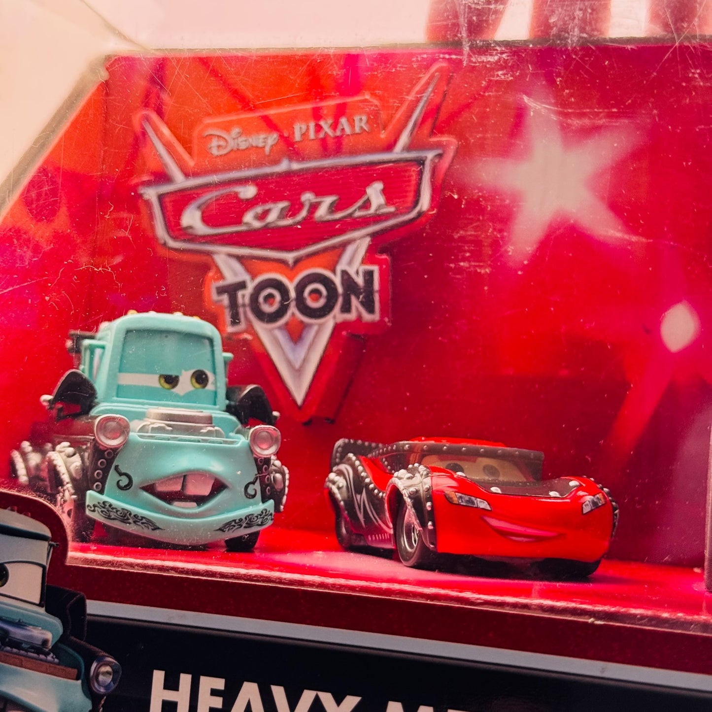 Disney Pixar Cars Toon - HEAVY METAL MATER 4-PK Heavy Metal Mater - 1:55 Diecast