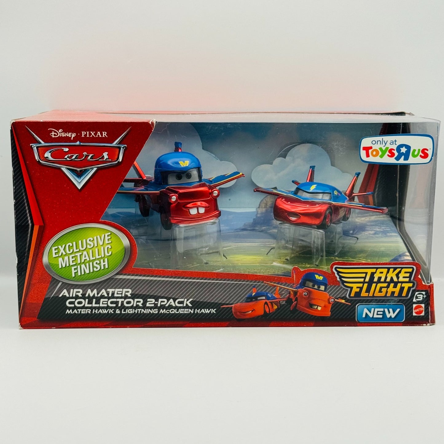 Disney Pixar Cars - METALLIC AIR MATER COLLECTOR 2-PACK HAWK MATER- 1:55 Diecast