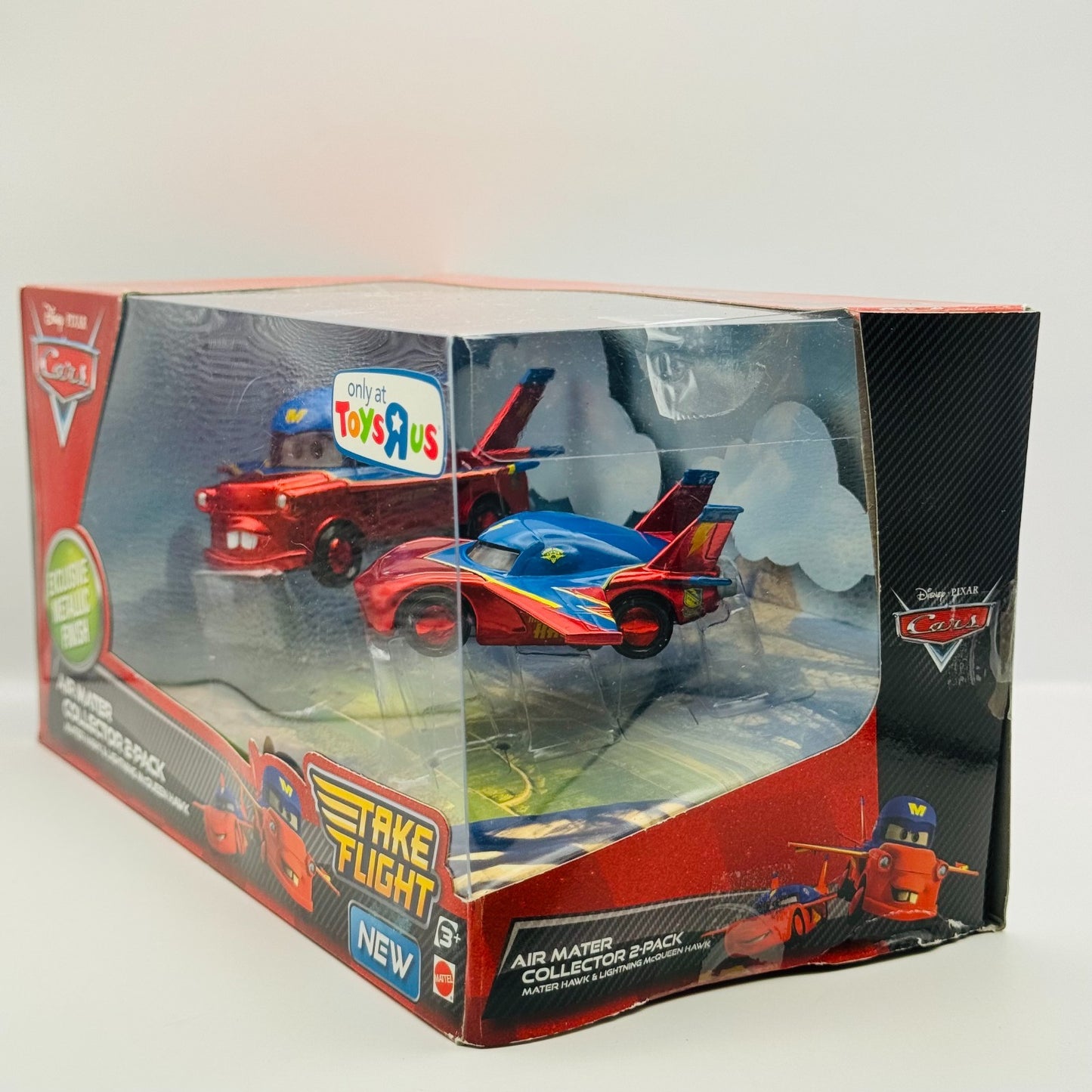 Disney Pixar Cars - METALLIC AIR MATER COLLECTOR 2-PACK HAWK MATER- 1:55 Diecast