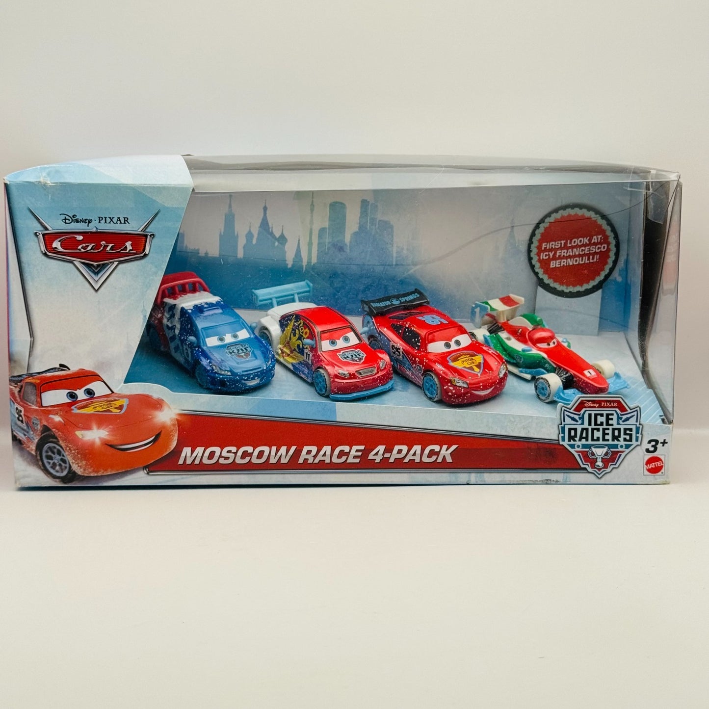 Disney Pixar Cars - MOSCOW RACERS 4-PK ICE RACERS VITALY FRANCESCO- 1:55 Diecast