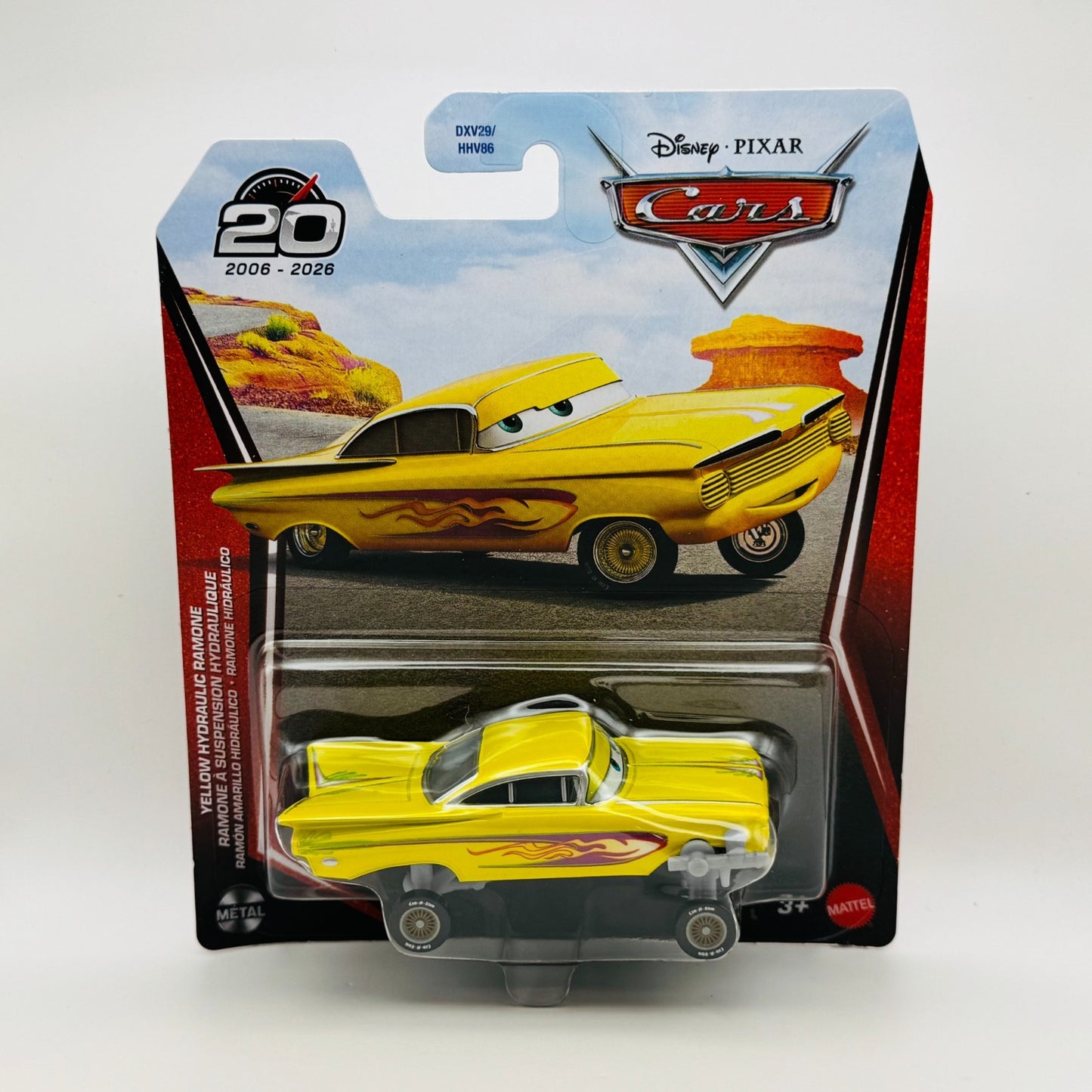 Disney Pixar Cars - YELLOW HYDRAULIC RAMONE WITH PAINT GUN 2026 - 1:55 Diecast