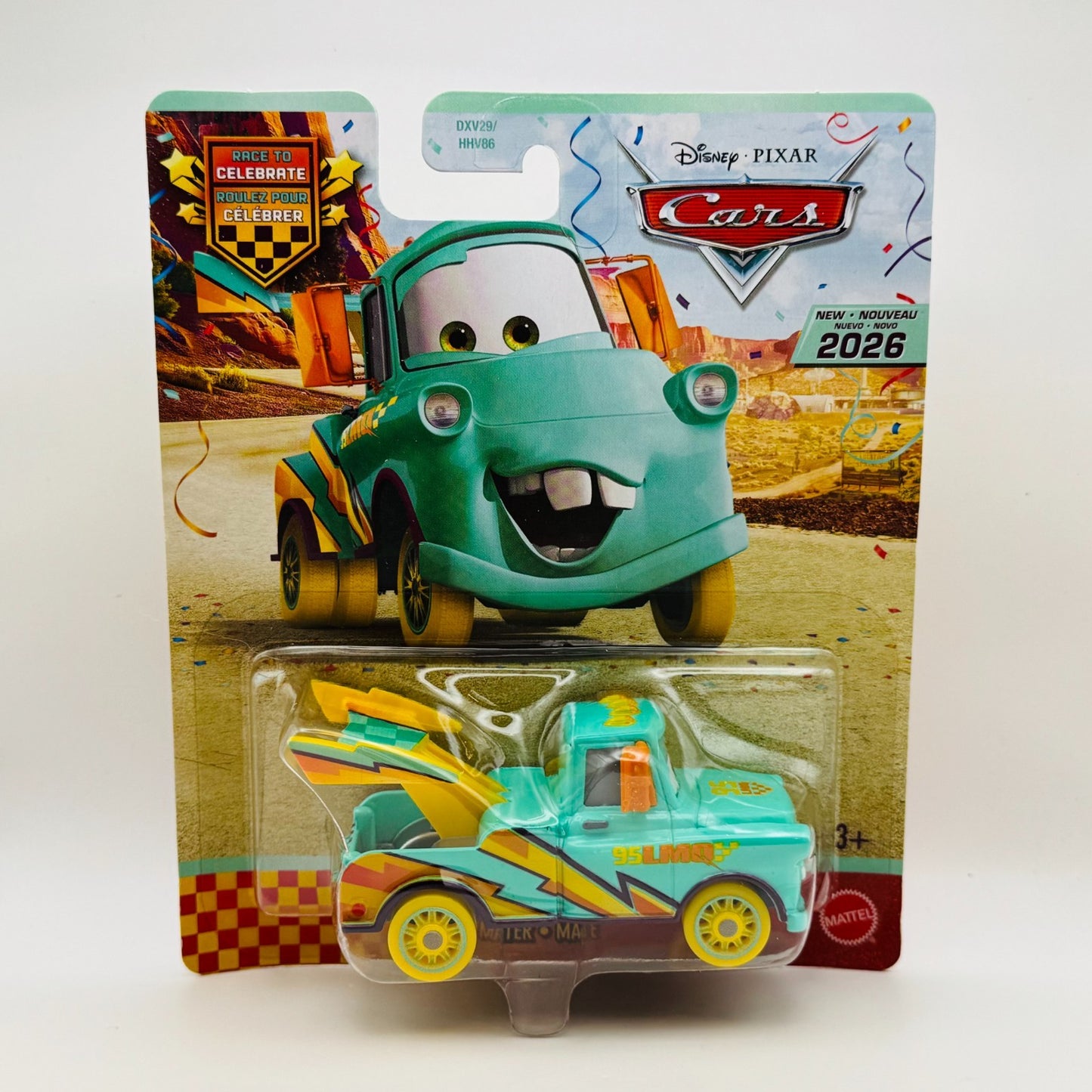 Disney Pixar Cars - RACE TO CELEBRATE MATER20th 2026 - 1:55 Diecast