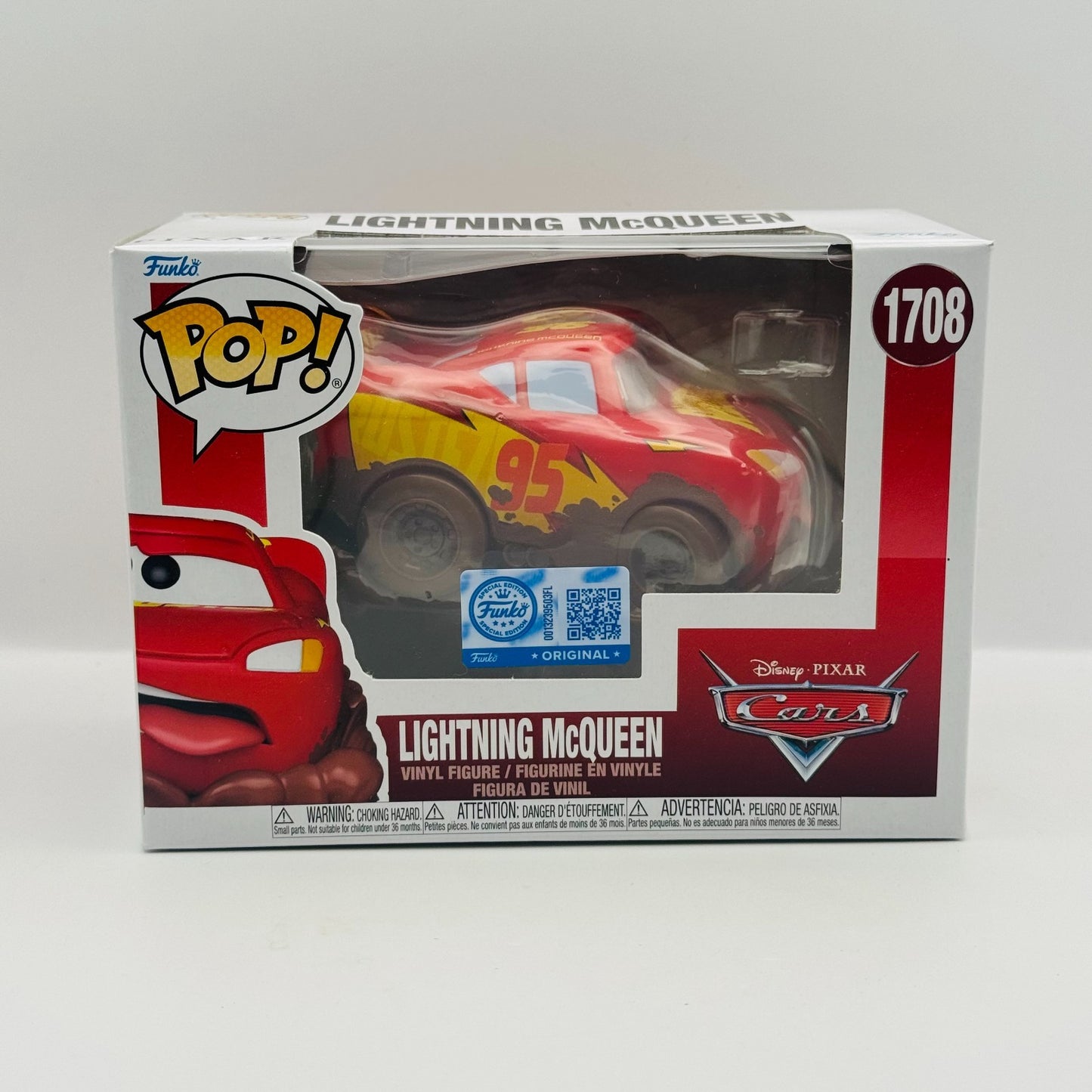 Disney Pixar Cars - FUNKO POP MUDDY LIGHTNING MCQUEEN Thunder Hollow #1708 2026