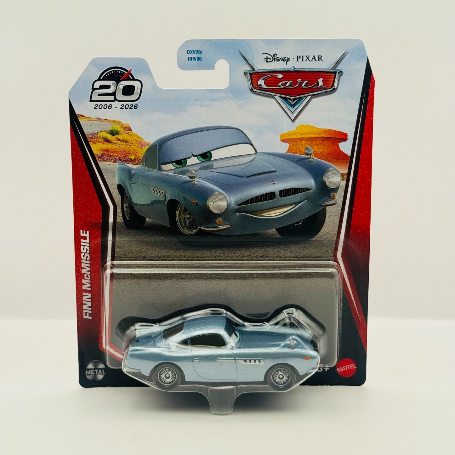 Disney Pixar Cars - FINN MCMISSILE Cars 2 Spy 2026 - 1:55 Diecast