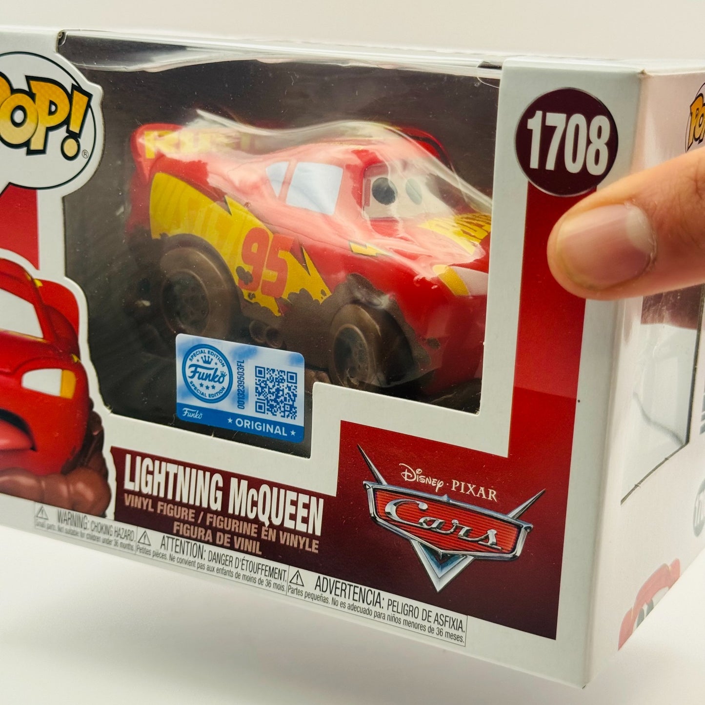 Disney Pixar Cars - FUNKO POP MUDDY LIGHTNING MCQUEEN Thunder Hollow #1708 2026