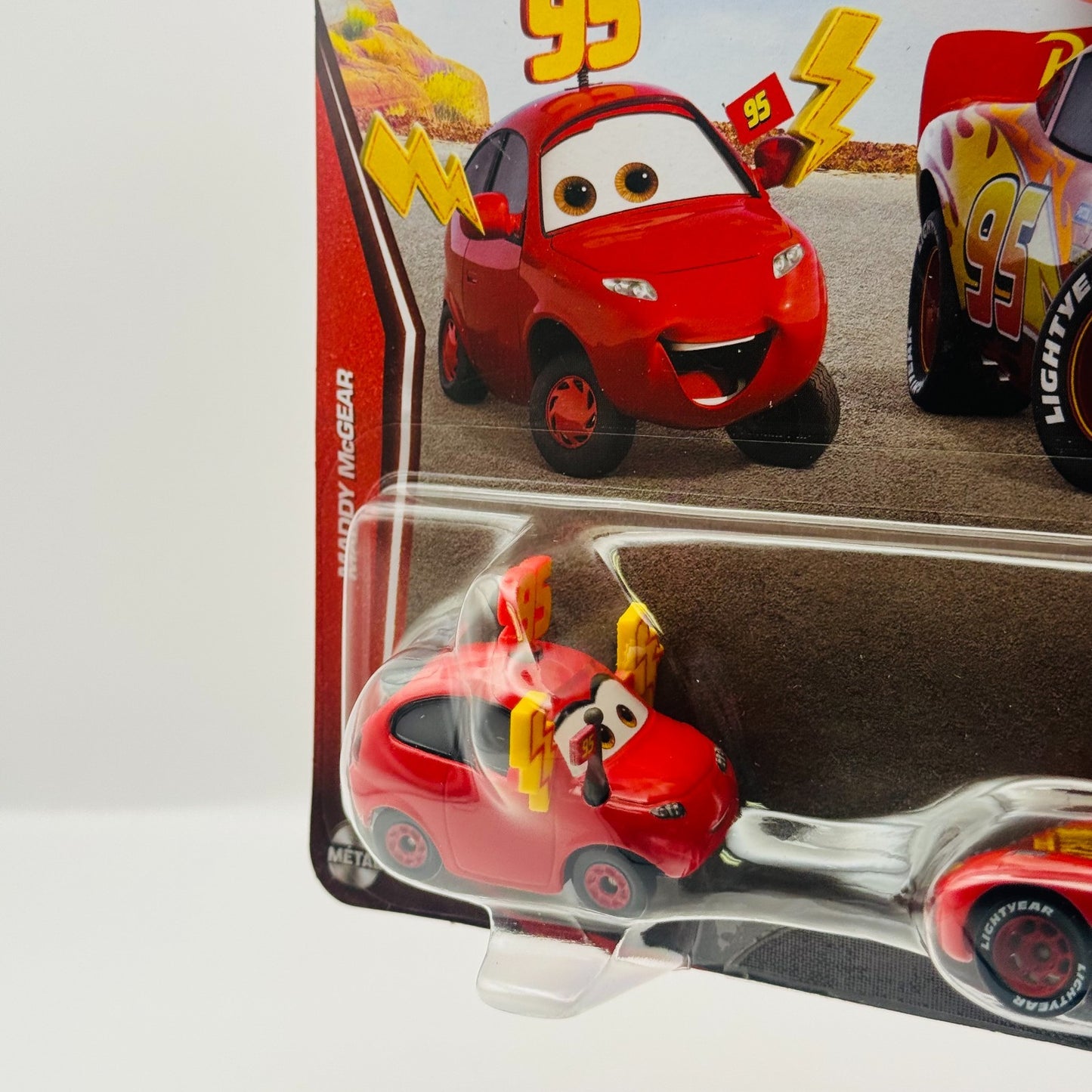 Disney Pixar Cars - MADDY MCGEAR & CARS 3 MCQUEEN *Vietnam* - 1:55 Diecast