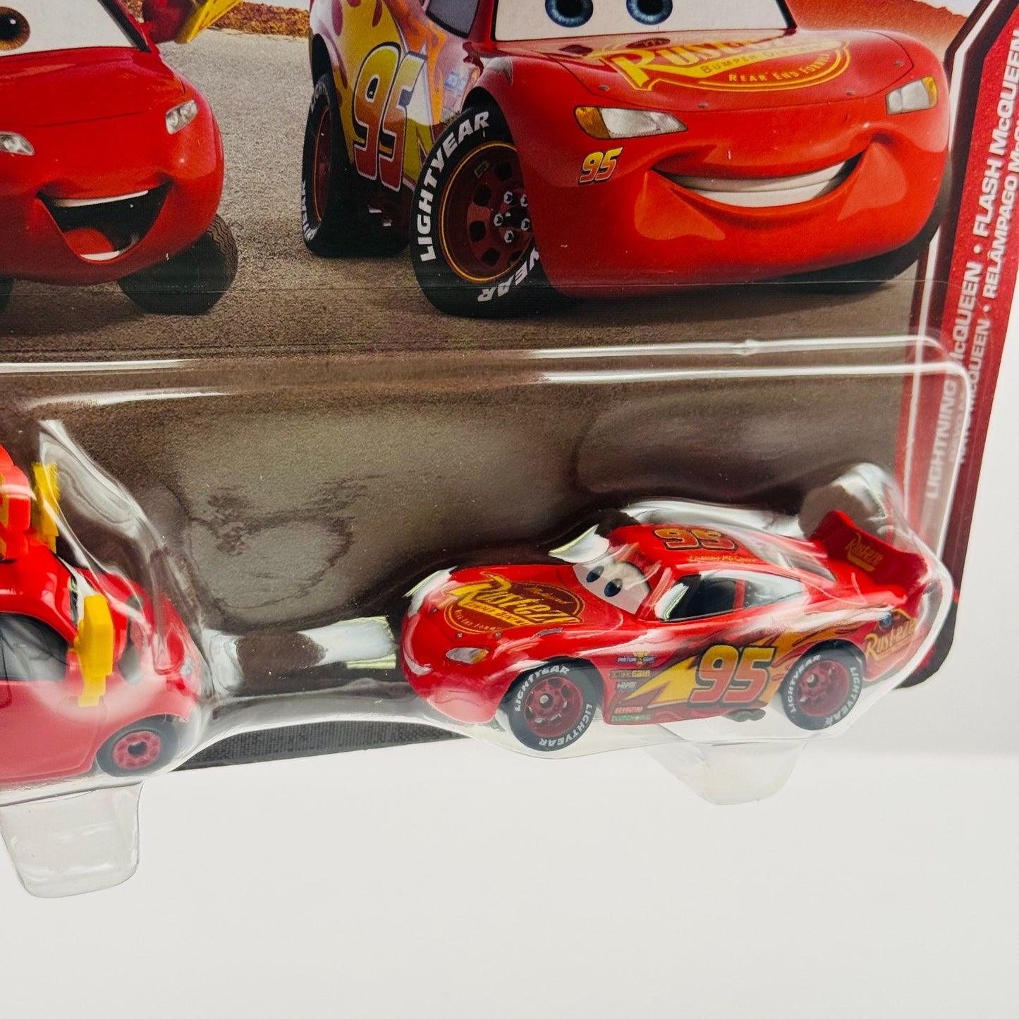 Disney Pixar Cars - MADDY MCGEAR & CARS 3 MCQUEEN *Vietnam* - 1:55 Diecast
