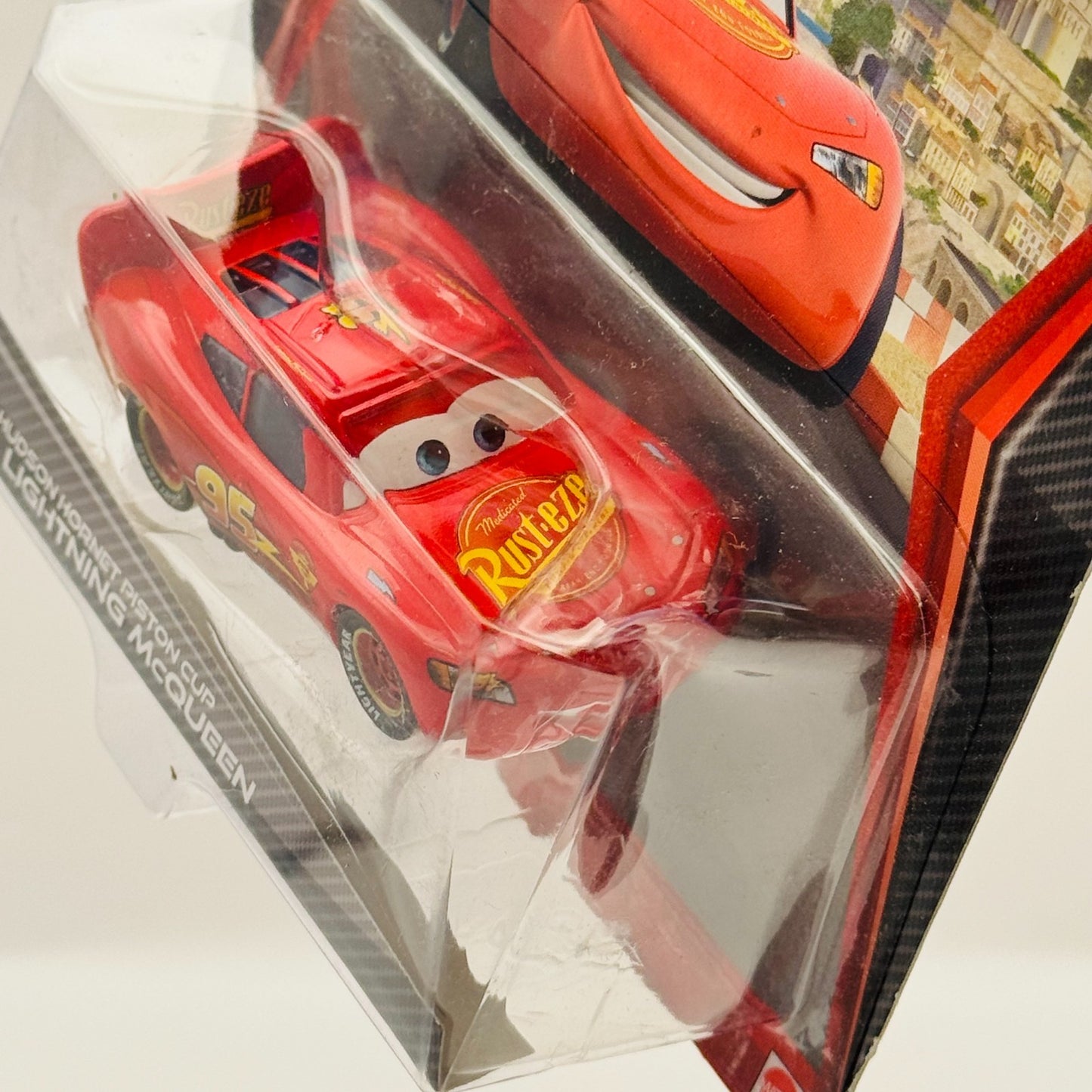 Disney Pixar Cars - HHPC HUDSON HORNET PISTON CUP MCQUEEN Cars 2 - 1:55 Diecast