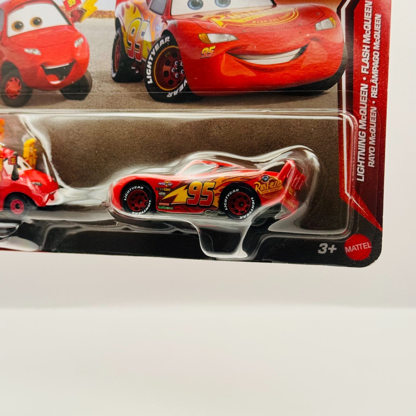 Disney Pixar Cars - MADDY MCGEAR & CARS 3 MCQUEEN *Vietnam* - 1:55 Diecast