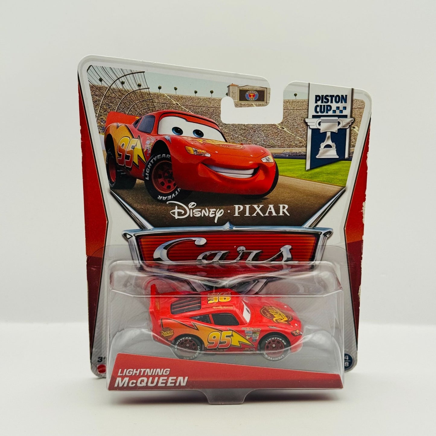 Disney Pixar Cars - CARS 1 LIGHTNING MCQUEEN Piston Cup 2013 - 1:55 Diecast