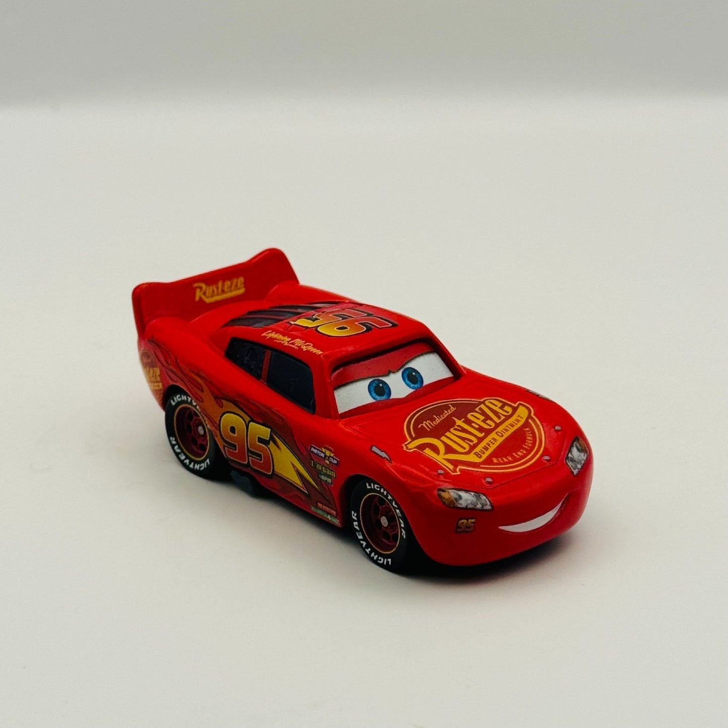 Disney Pixar Cars - DETERMINED CARS 3 LIGHTNING MCQUEEN Custom - 1:55 Diecast