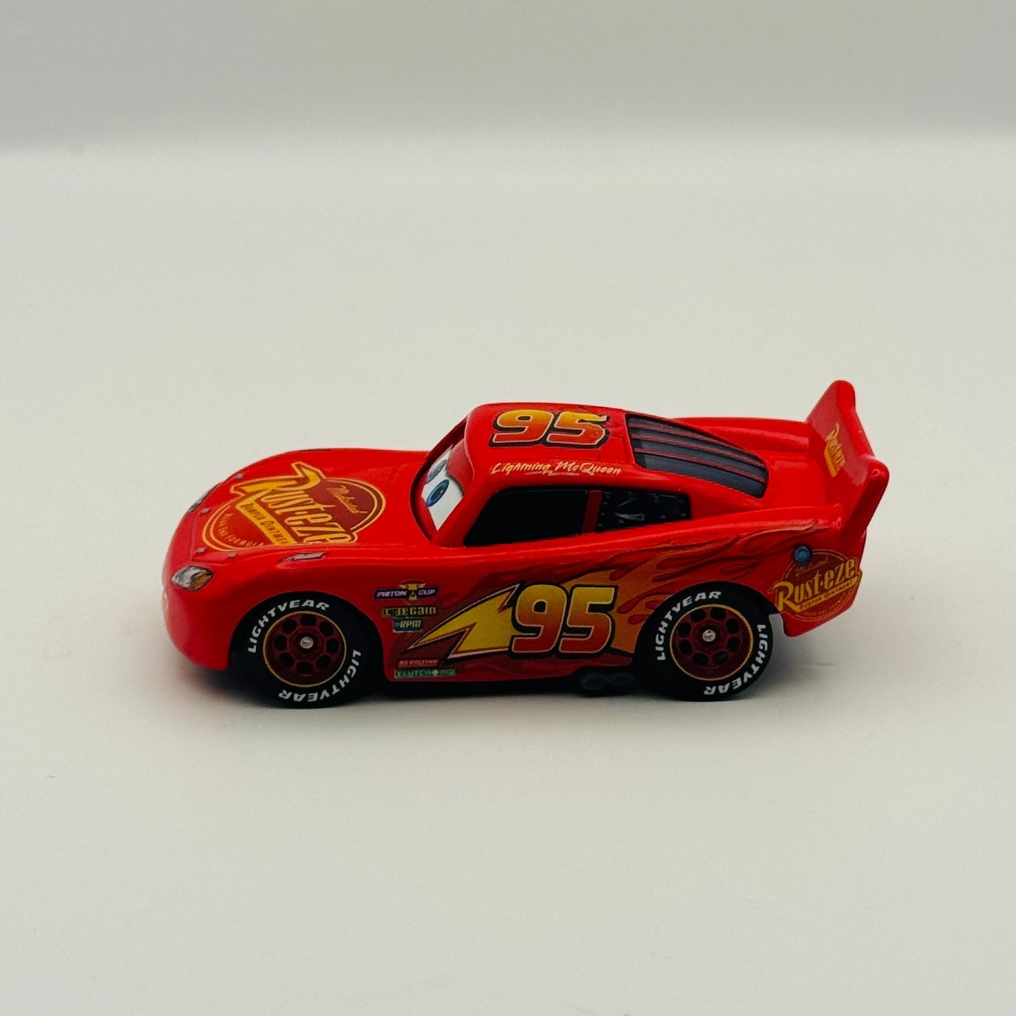 Disney Pixar Cars - DETERMINED CARS 3 LIGHTNING MCQUEEN Custom - 1:55 Diecast