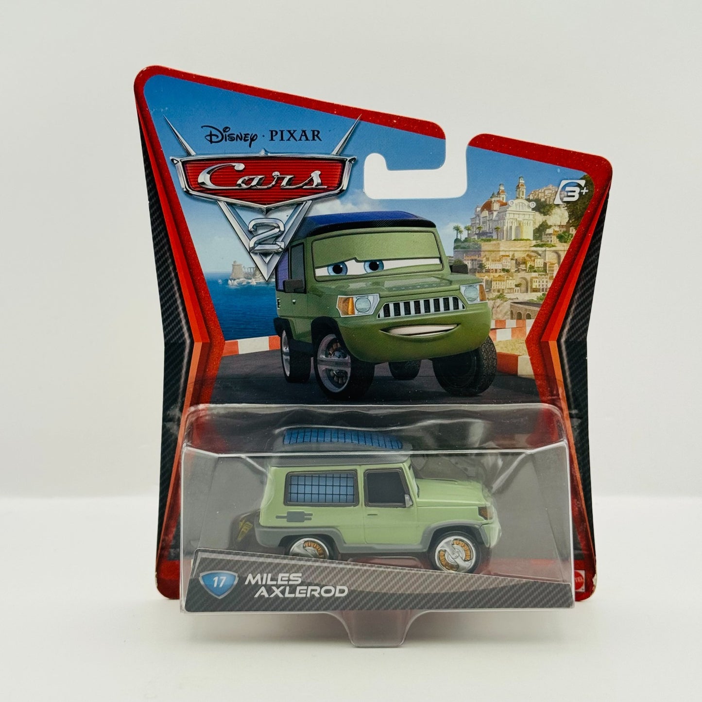 Disney Pixar Cars - MILES AXLEROD Cars 2 2011 - 1:55 Diecast