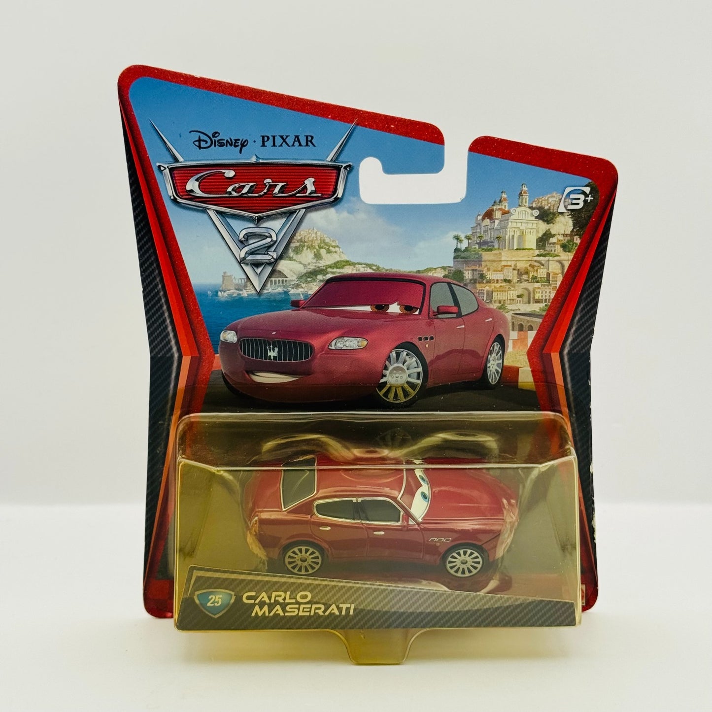 Disney Pixar Cars - CARLO MASERATI Cars 2 2011 - 1:55 Diecast