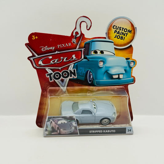 Disney Pixar Cars Toon - STRIPPED KABUTO Tokyo Mater 2010 - 1:55 Diecast