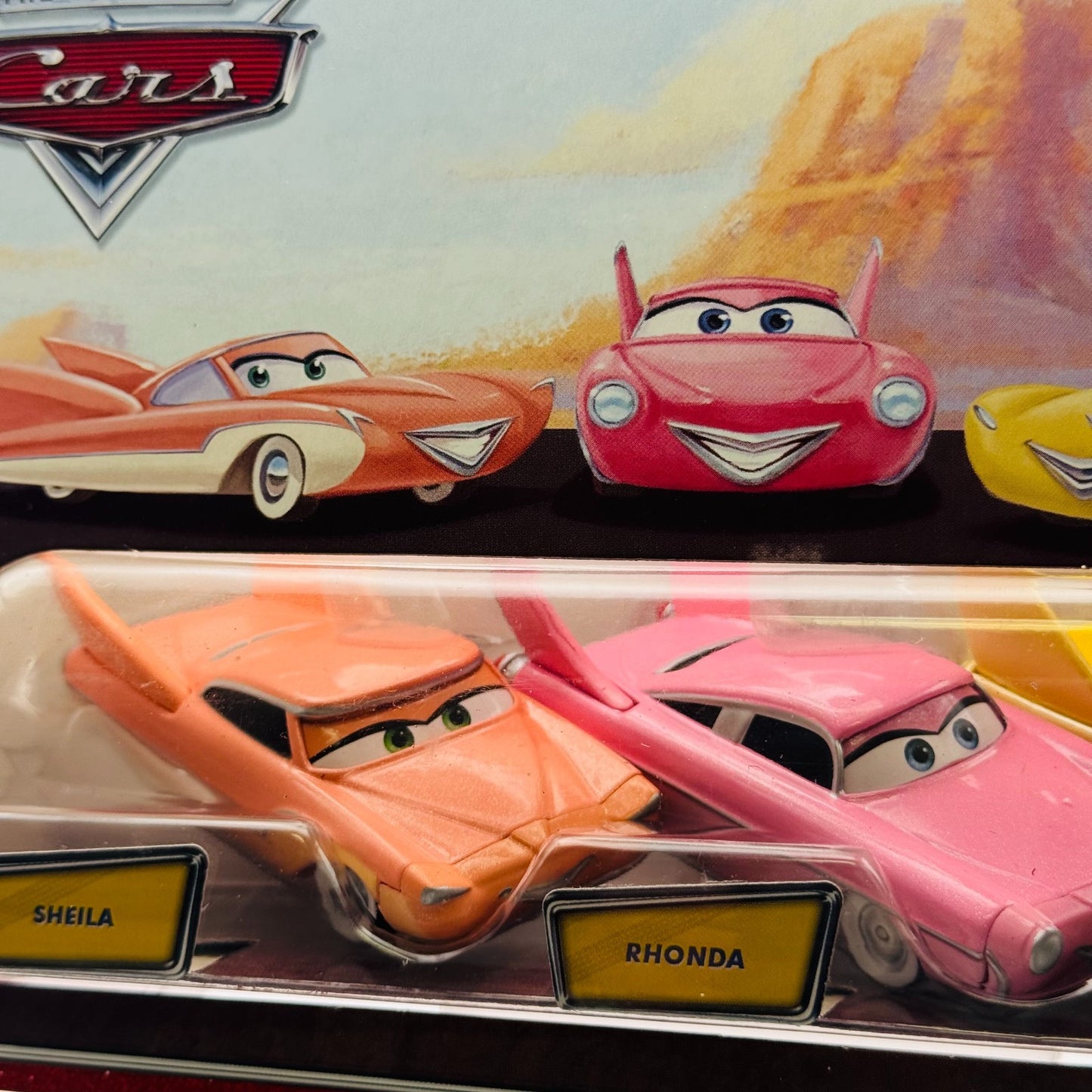 Disney Pixar Cars Story Tellers SHELIA LAVERNE RHONDA SHOWSTOPPERS 1:55 Diecast