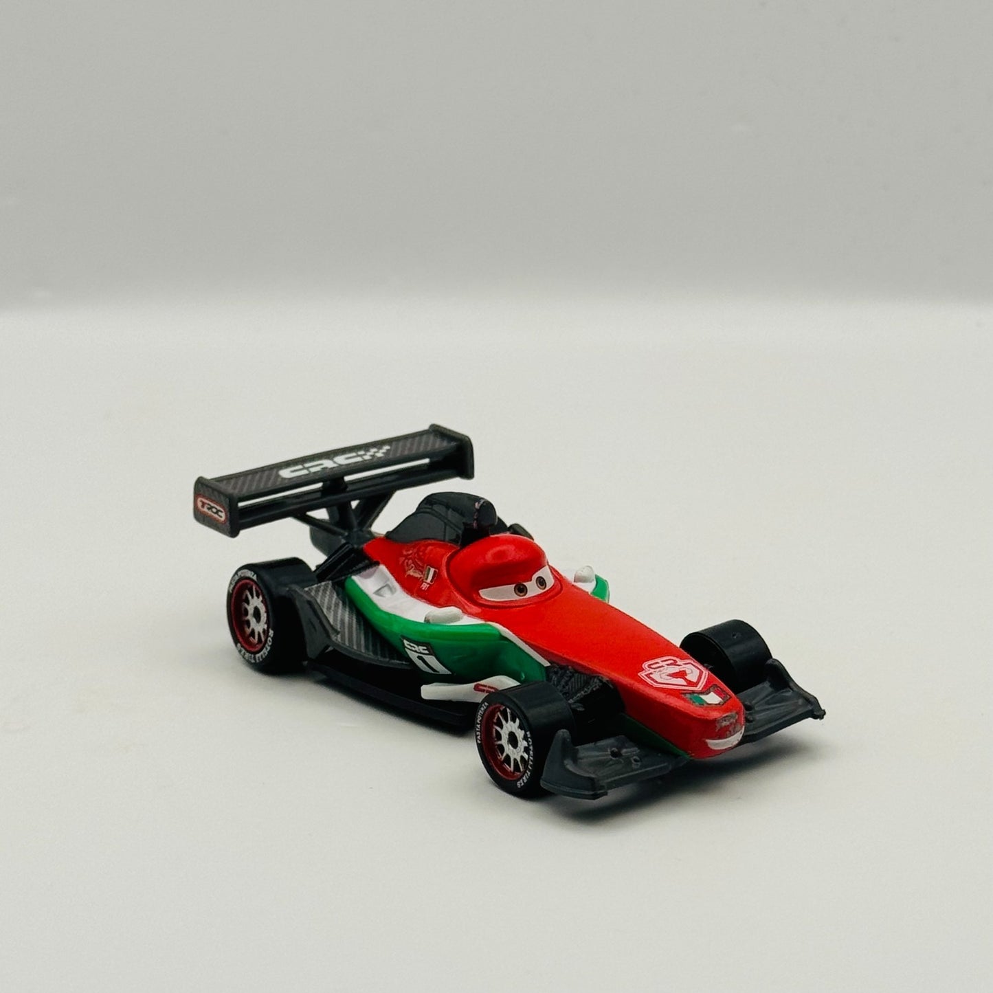 Disney Pixar Cars - CARBON RACERS FRANCESCO BERNOULLI TROC 2016 - 1:55 Diecast
