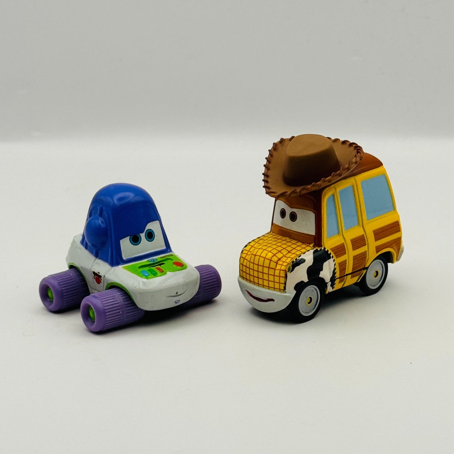 Disney Pixar Cars - BUZZ & WOODY Toy Story Supercharged 2007 - 1:55 Diecast