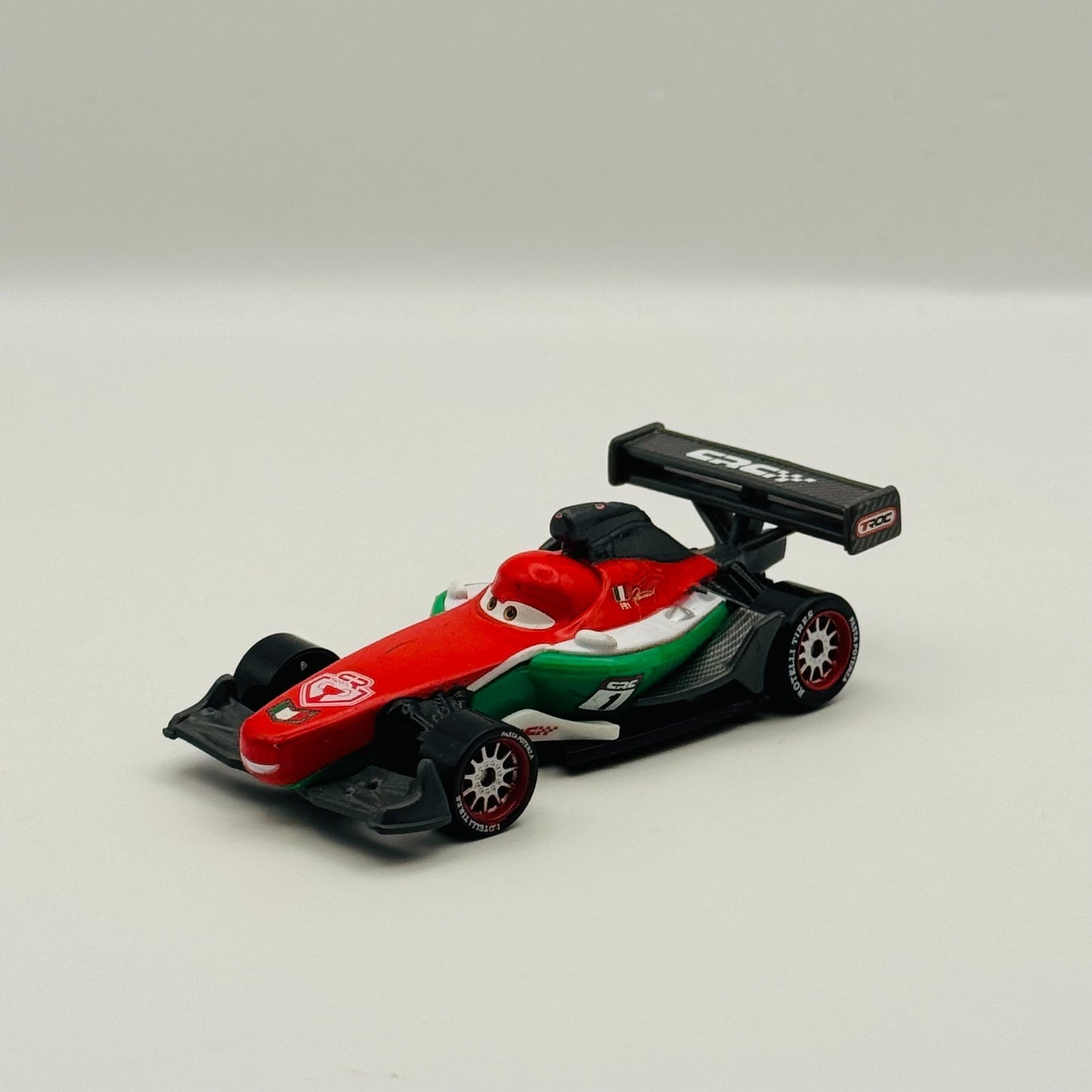 Disney Pixar Cars - CARBON RACERS FRANCESCO BERNOULLI TROC 2016 - 1:55 Diecast