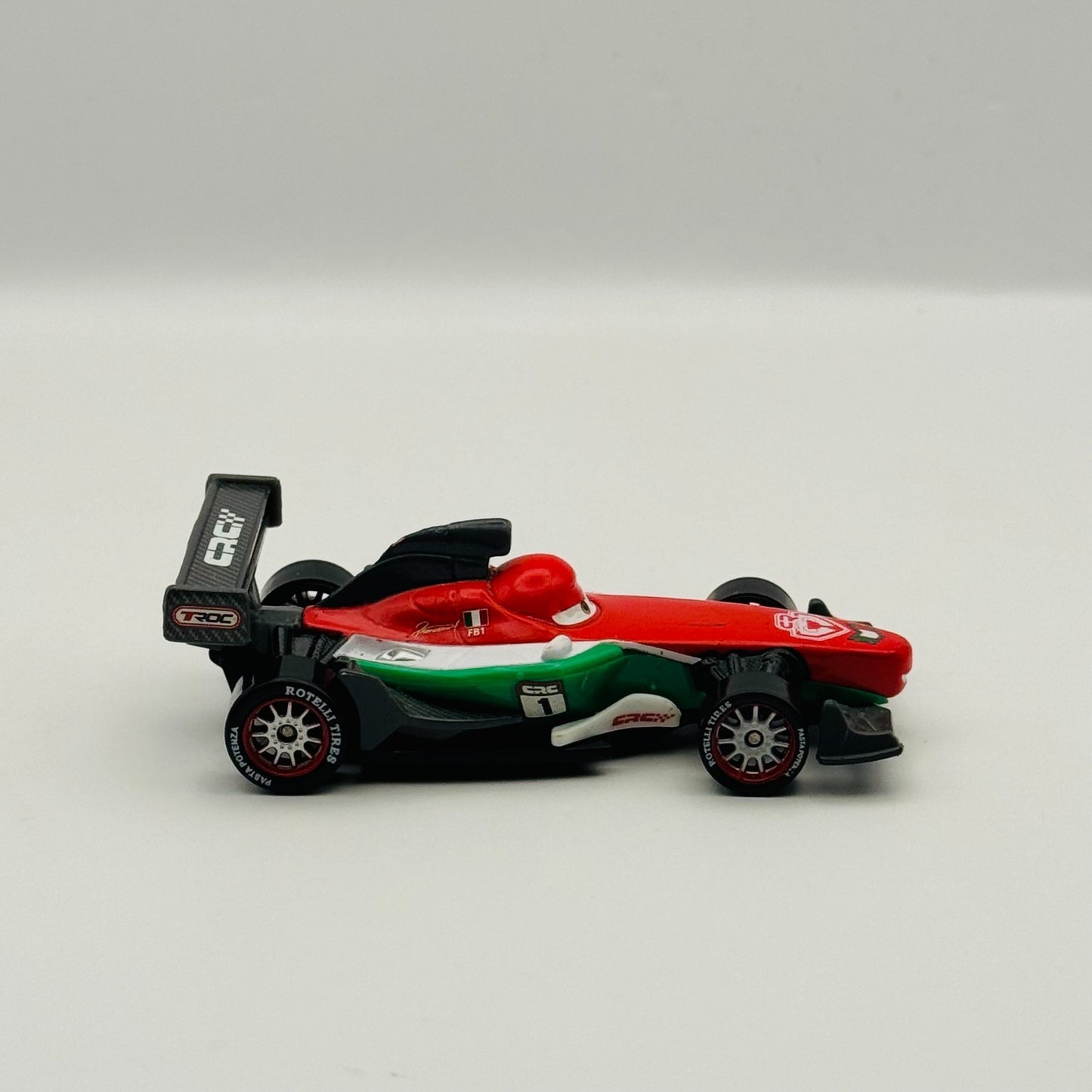 Disney Pixar Cars - CARBON RACERS FRANCESCO BERNOULLI TROC 2016 - 1:55 Diecast