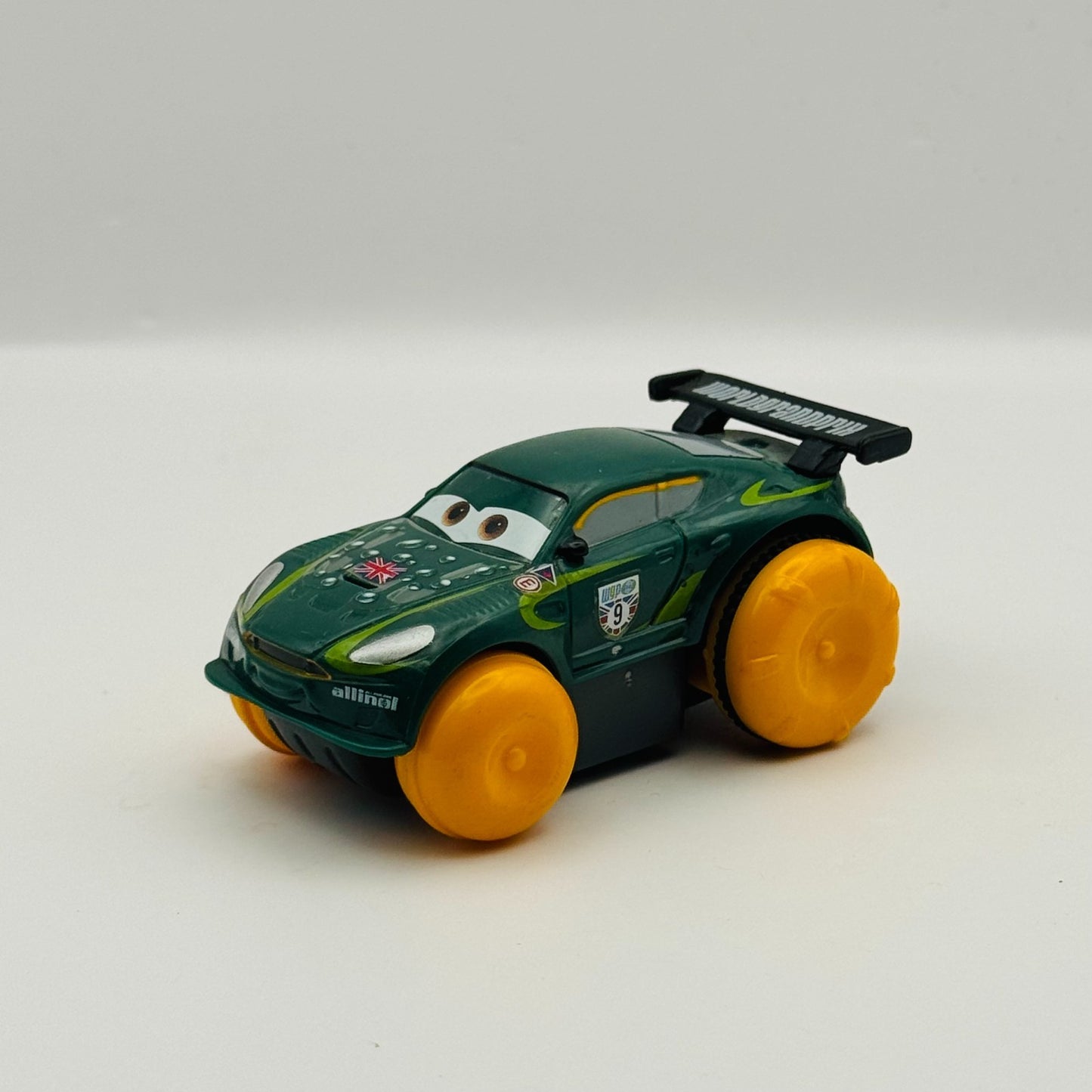 Disney Pixar Cars - HYDRO WHEELS NIGEL GEARSLEY ORANGE WHEELS 2015 - 1:55 Scale