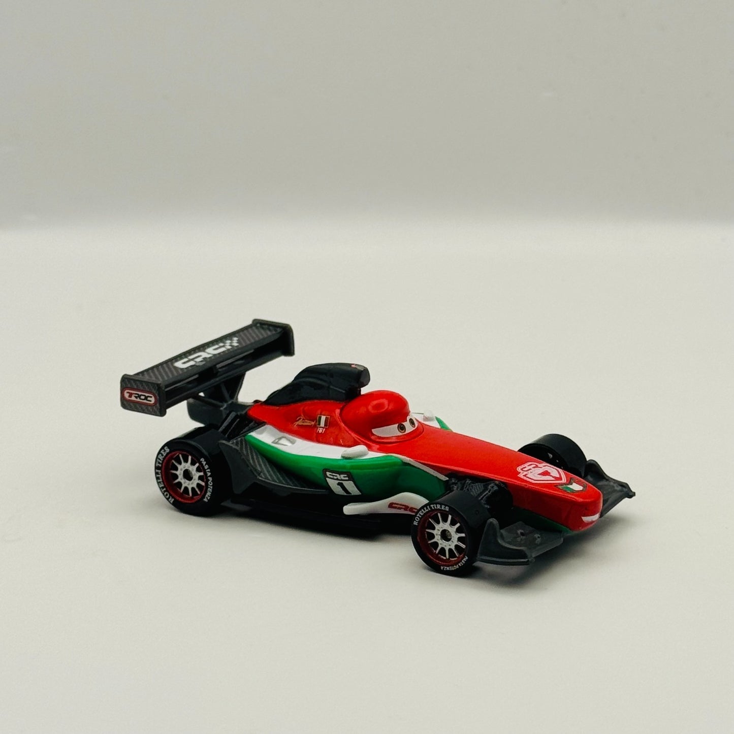 Disney Pixar Cars - CARBON RACERS FRANCESCO BERNOULLI TROC 2016 - 1:55 Diecast