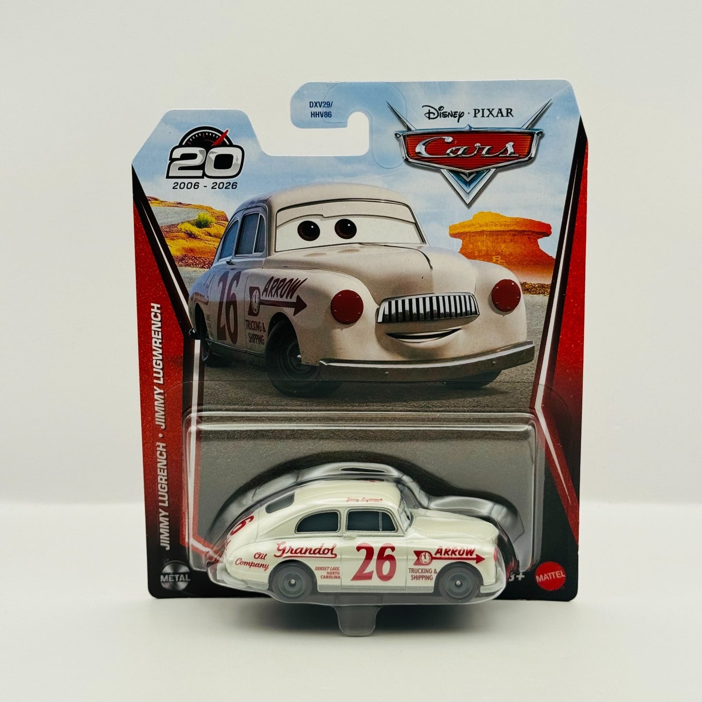 Disney Pixar Cars - JIMMY LUGWRENCH Thomasville 20TH 2026 - 1:55 Diecast