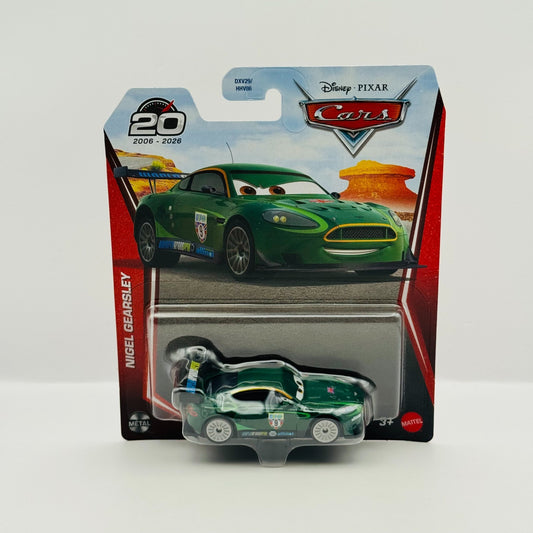 Disney Pixar Cars - NIGEL GEARSLEY WGP Cars 2 20TH 2026 - 1:55 Diecast