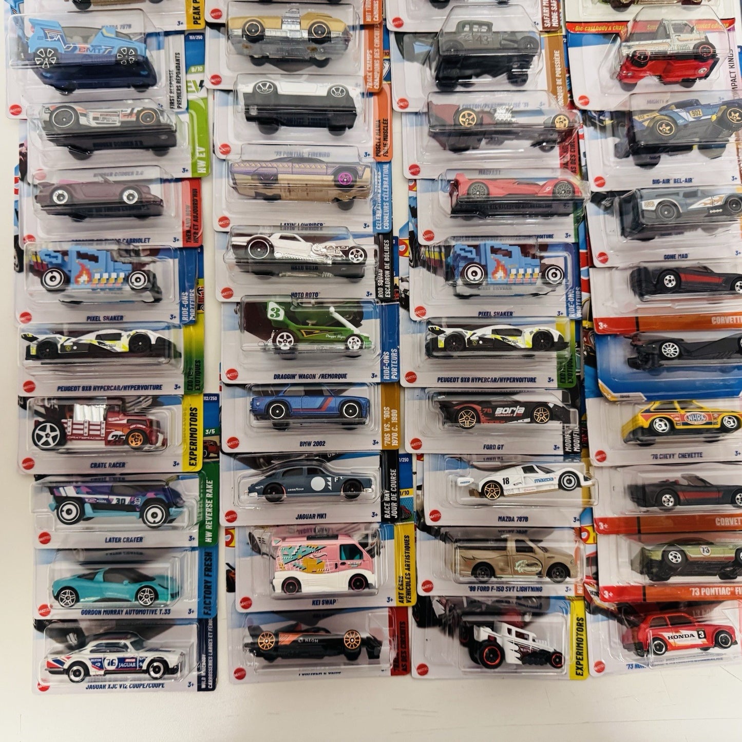 Hot Wheels - Lot Of 58 Sealed Cars & 20+ Loose - 1:64 Diecast