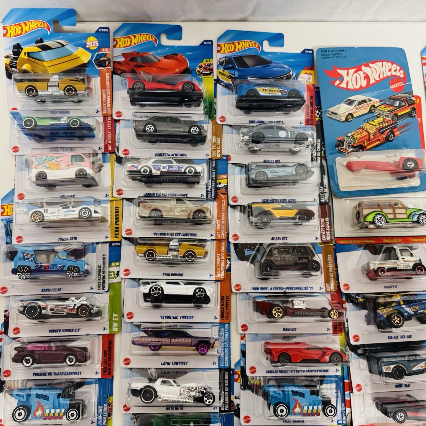Hot Wheels - Lot Of 58 Sealed Cars & 20+ Loose - 1:64 Diecast