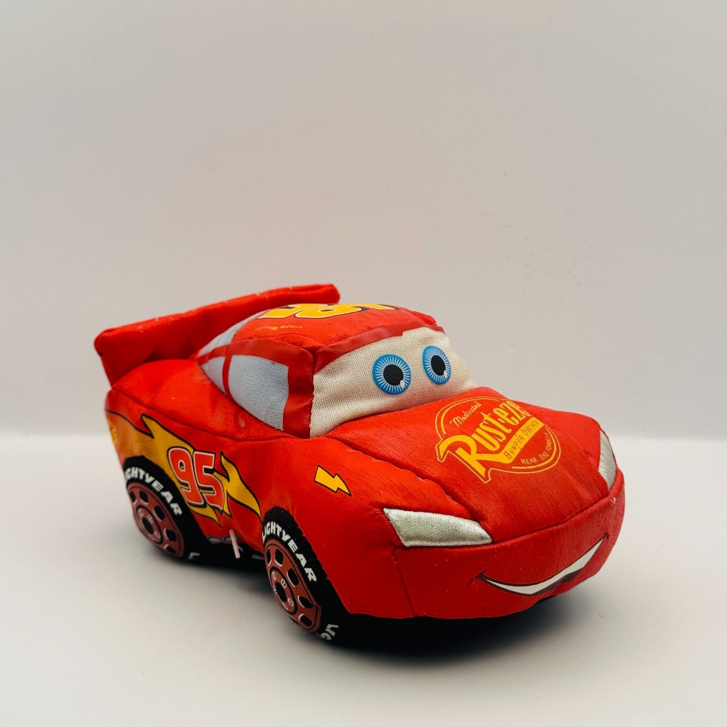 Disney Pixar Cars - SMACK & YAK PLUSH LIGHTNING MCQUEEN - *No Sound* 2006