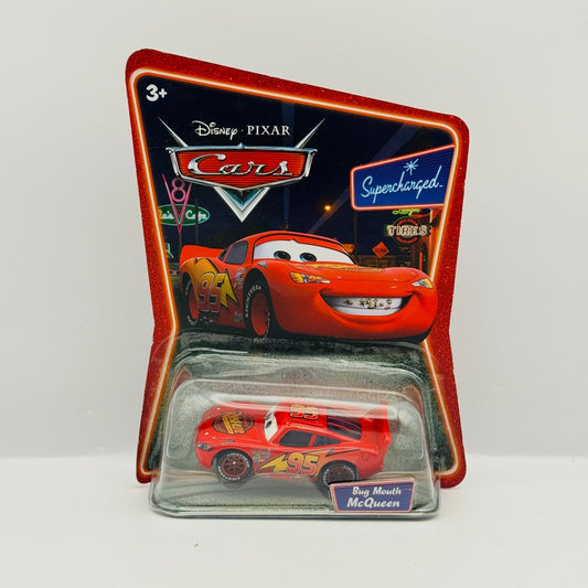 Disney Pixar Cars - BUG MOUTH MCQUEEN Supercharged 2007 - 1:55 Diecast