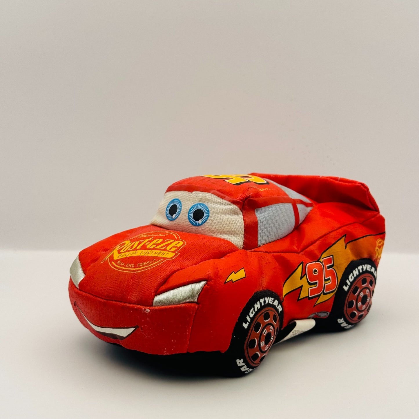 Disney Pixar Cars - SMACK & YAK PLUSH LIGHTNING MCQUEEN - *No Sound* 2006