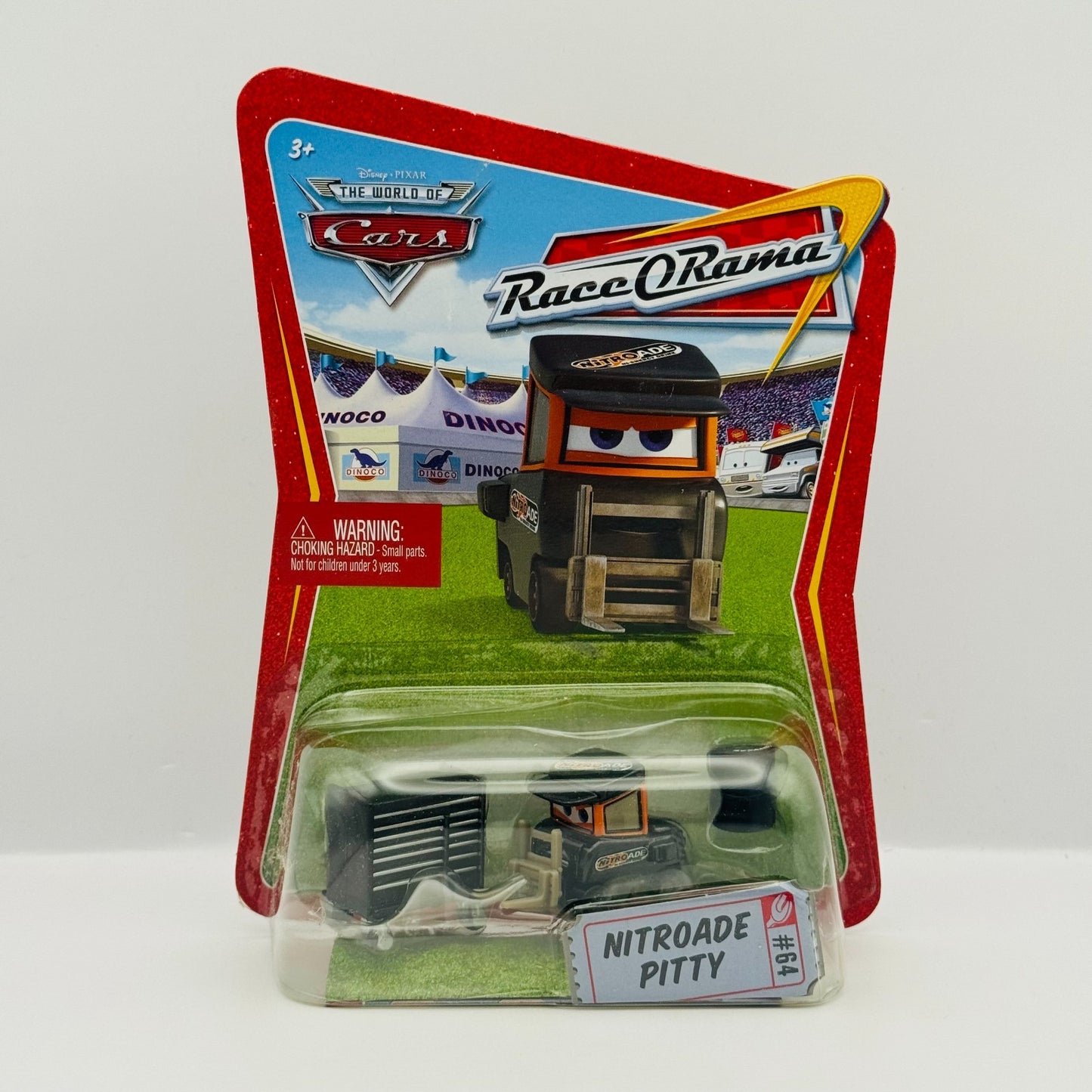 Disney Pixar Cars - HUGO FAST NITROADE PITTY Race O Rama 2009 - 1:55 Diecast