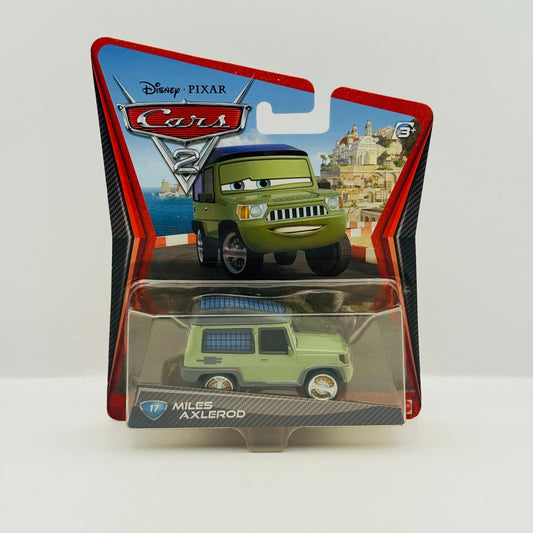 Disney Pixar Cars - MILES AXLEROD Cars 2 2011 - 1:55 Diecast